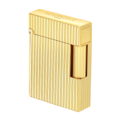 Запалка S.T.Dupont Ligne 1 Guilloche Lighter Gold C14020