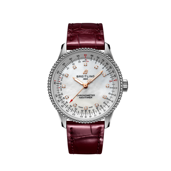 BREITLING NAVITIMER AUTOMATIC 35 LADIES WATCH A17395211A1P1