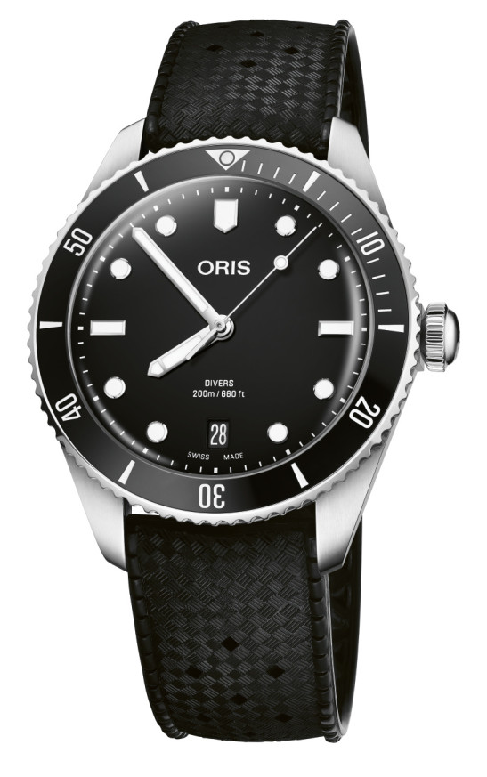 часовник мъжки автоматичен oris divers date 733 7795 4054 отзад ClassicWatches.bg
