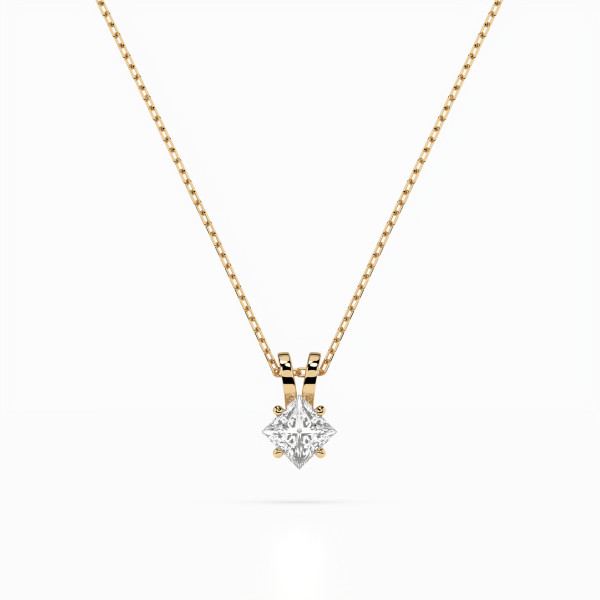 CARA Златно колие с диамант 0,30 ct GIA сертификат K104-10070Y PR