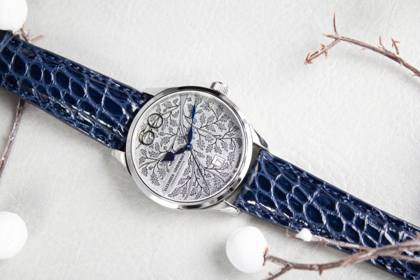 часовник alexander shorokhoff winter артистичен дизайн диамантен прах classicwatches.bg