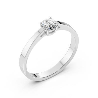 CARA Златен пръстен с диамант 0.45 ct GIA сертификат K101-10012W