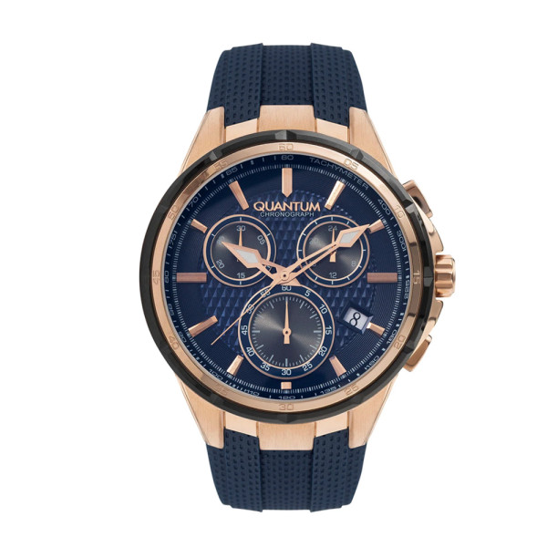 часовник quantum pwg953.069 мъжки тъмносин циферблат classicwatches.bg