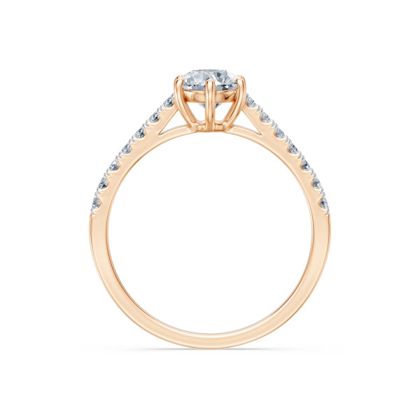 Cara пръстен с диаманти 0.70+0.25 ct GIA сертификат – ЗЛАТНО БИЖУ 14К K101-10093R(5.7)/14K