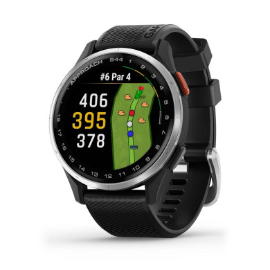 GARMIN APPROACH S44 -  Silver Aluminium безел с Black силиконова каишка 010-03009-00