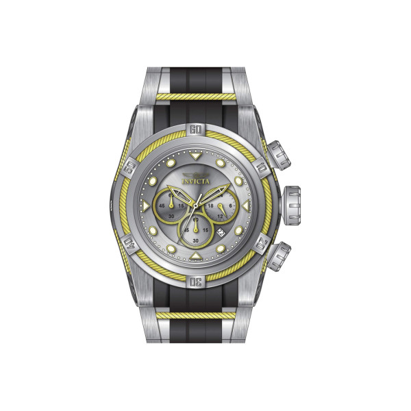 Invicta Bolt Zeus Gold Steel 46467