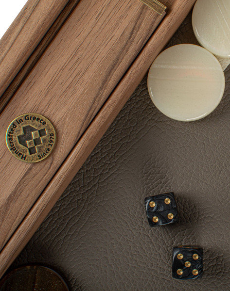 BACKGAMMON FOR GAME MANOPOULOS - CROCODILE TOTE LEATHERETTE, 60 X 48 CM, ECO LEATHER
