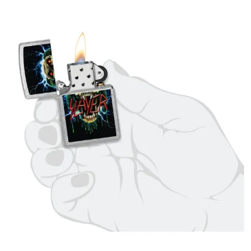 LIGHTER ZIPPO - SLAYER, SNAKE DESIGN