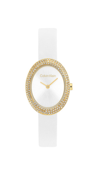 часовник calvin klein 25100146 дамски twisted bezel с цирконии classicwatches.bg