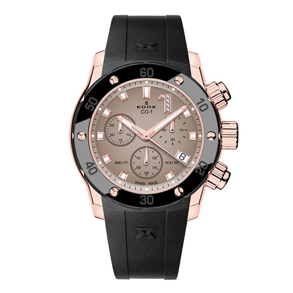 EDOX CO-1 CHRONOLADY 38MM 10255 37RCA BRDR