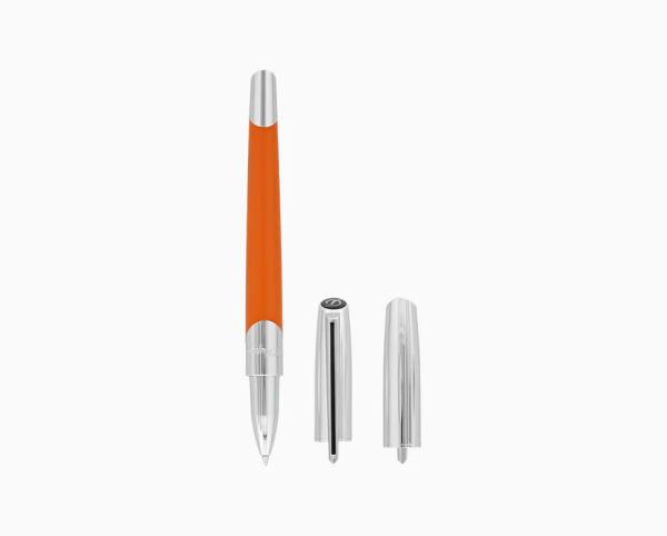  РОЛЕР S.T.DUPONT DEFI MILLENIUM SILVER AND MATT ORANGE 402737