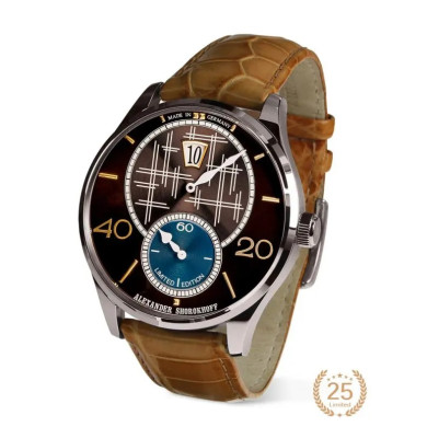 ALEXANDER SHOROKHOFF CROSSING 2 AUTOMATIC 43.5MM MEN'S WATCH LIMITED EDITION 25PCS AS.JH02-5