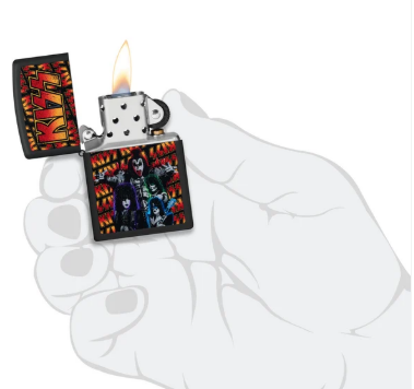 Запалка Zippo - Kiss® Poster Design