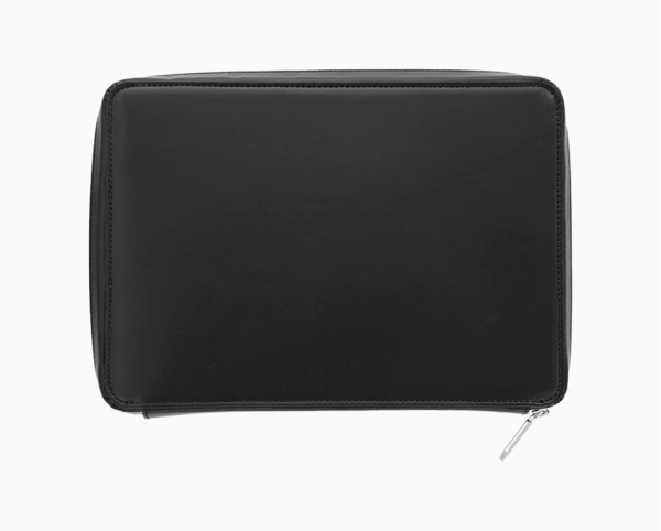 Калъф за 10 пишещи S.T.Dupont LINE D BLACK LEATHER CASE FOR 10 PENS 7112