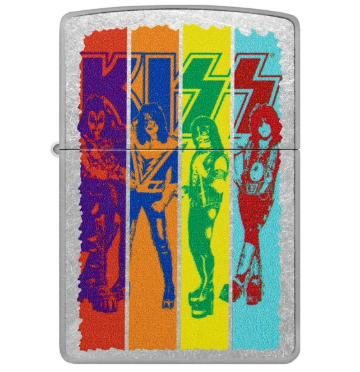 LIGHTER ZIPPO - KISS®, FLY FLAG DESIGN