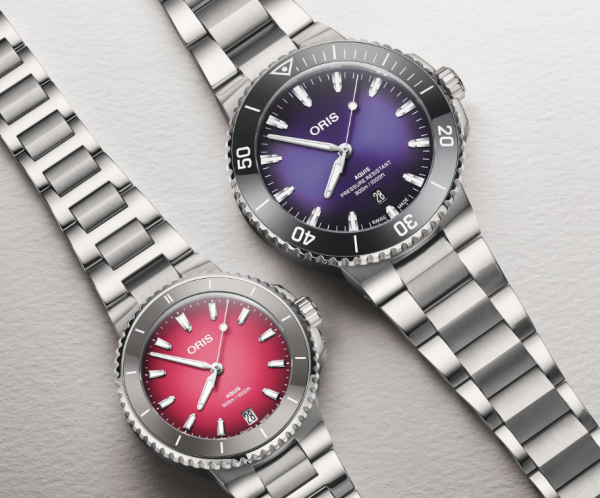 Oris Aquis Date Taste of Summer 01 733 7789 4158-07 8 23 04PEB мъжки часовник