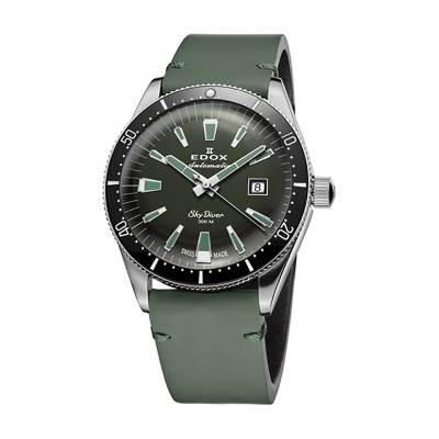EDOX SKYDIVER LIMITED EDITION AUTOMATIC MEN`S WATCH 42MM MEN'S WATCH 80126 3N NINV