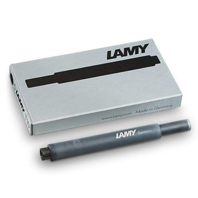 Патрончета за писалка Lamy, 5 броя, черни