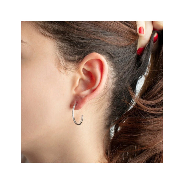 LOTUS SILVER SILVER EARRINGS LP1937-4/2