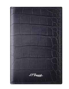 Калъф за паспорт S.T.Dupont ATELIER PASSPORT HOLDER BLACK 190579