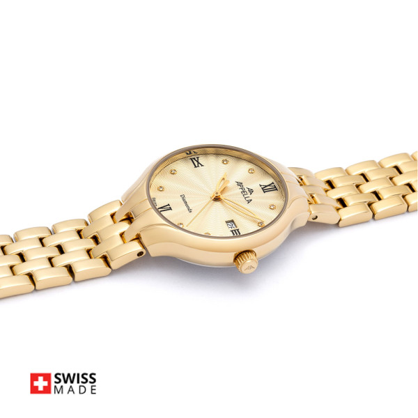 Appella L50000.1181DQ дамски часовник с диаманти ClassicWatches.bg