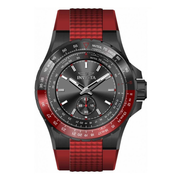 Invicta Aviator Red Motion 49302