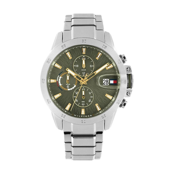 Tommy Hilfiger 1792197 мъжки хронограф зелен циферблат ClassicWatches.bg

