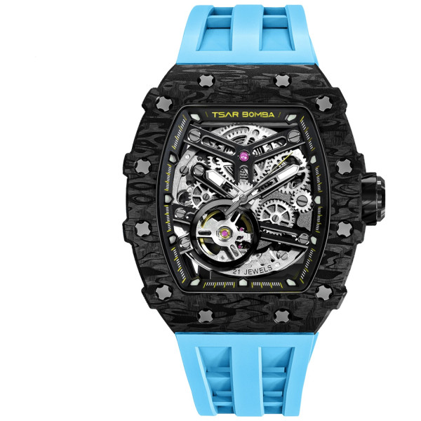 TSAR BOMBA T-Elemental Carbon Fiber Fashion Blue TB8208CF-41