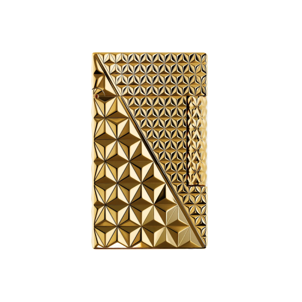 Запалка S.T.Dupont Ligne 2 Double Fire X Golden C16646