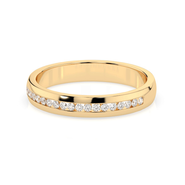 Cara пръстен с диаманти 0.15 ct – ЗЛАТНО БИЖУ 14К K101-10047Y/14K