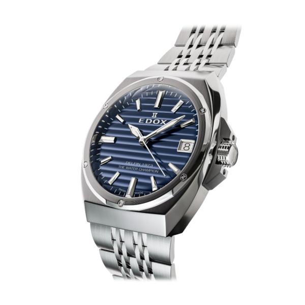 Edox Delfin 1973 Date 50504-3M-BUIN