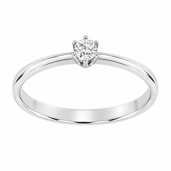 Cara Diamanti gold ring with diamond AA0530.12W/0.05ctsSI/H