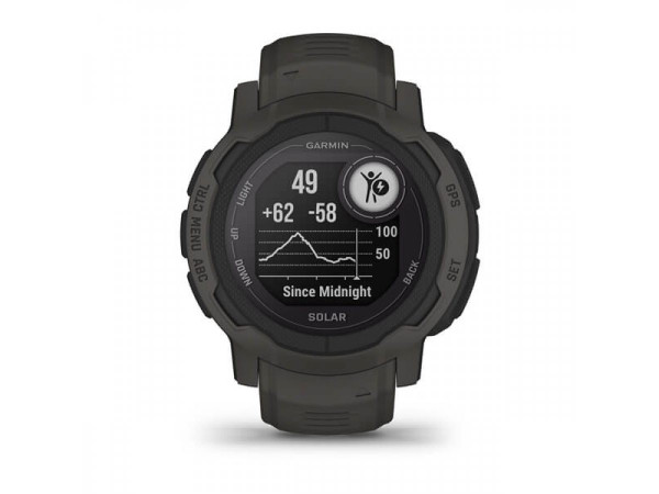 GARMIN INSTINCT 2 SOLAR GRAPHITE 010-02627-00