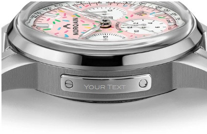 часовник norqain freedom sprinkles уникален цветен часовник classicwatches.bg