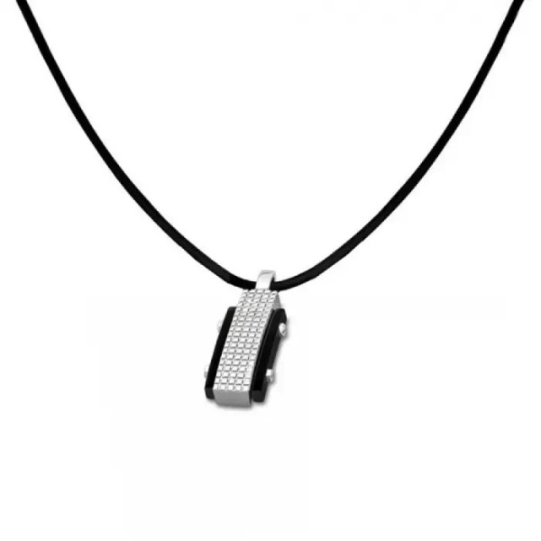 Lotus Style Men in Black кожено колие LS1561-1/3