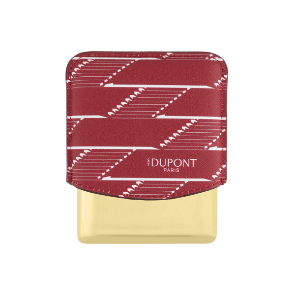 Табакера S.T.Dupont Cigarette Case Monogram 1872 Burgundy 183178