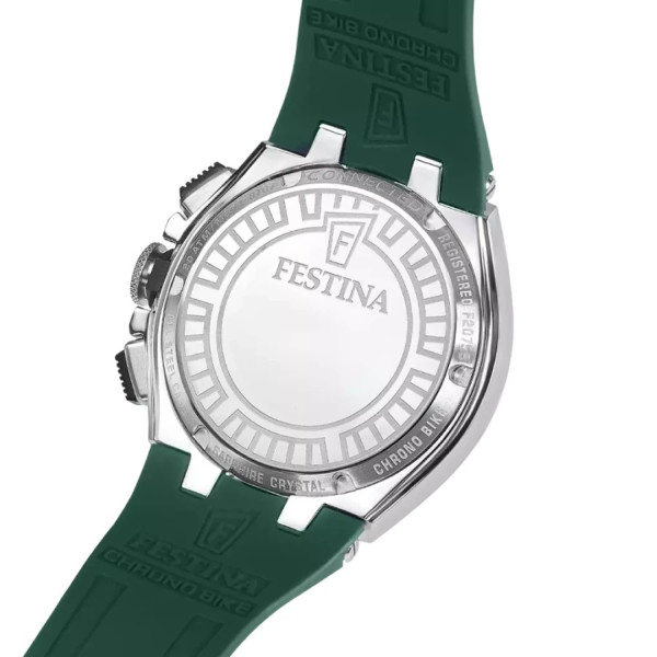 festina chrono bike f20755/3 спортен часовник зелен дизайн classicwatches.bg