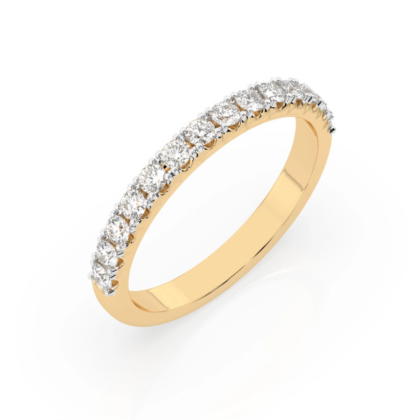 Cara пръстен с диаманти 0.42 ct – ЗЛАТНО БИЖУ 14К K101-10112Y/14K