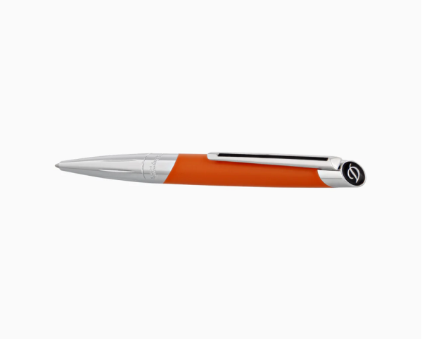 ХИМИКАЛКА S.T.DUPONT DÉFI MILLENNIUM SILVER AND MATT ORANGE 405737