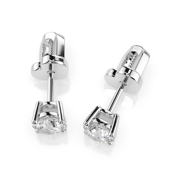 Cara обеци с диаманти 0.60 ct GIA сертификат – ЗЛАТНО БИЖУ 14К K102-10012/1W(4.2)/14K
