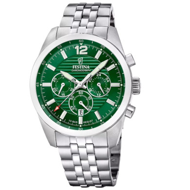 ЧАСОВНИК FESTINA TIMELESS CHRONOGRAPH 43.8MM F20742/2
