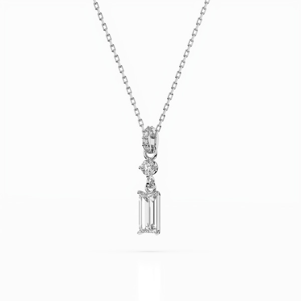 CARA Златно колие с диаманти 0,04+0,32 ct GIA сертификат K104-10071/3W (0,30)