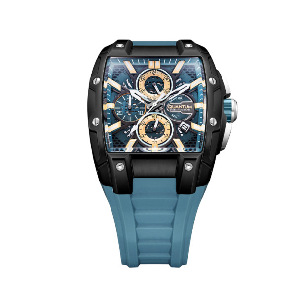 мъжки часовник quantum hunter с антирефлексно стъкло classicwatches.bg