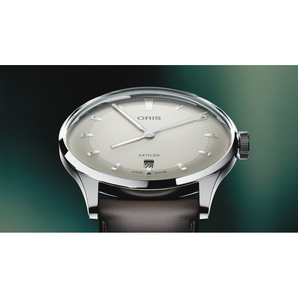 Oris Artelier Date 733 7810 4051-07 6 20 17FC
