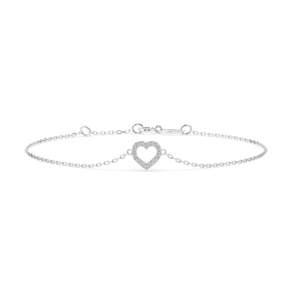 Cara гривна с диаманти 0.07 ct – ЗЛАТНО БИЖУ 14К K105-10005W/14K