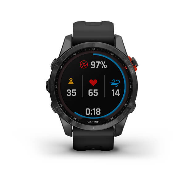 GARMIN FENIX 7S SLATE GRAY SOLAR 42MM 010-02539-13