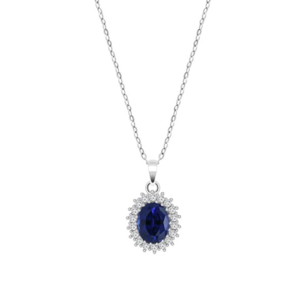 LOTUS SILVER WOMEN'S SILVER SILVER NECKLACE LP3459-1/1