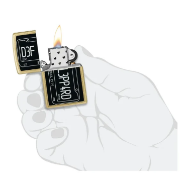 Запалка Zippo - Def Leppard, Steel City Design