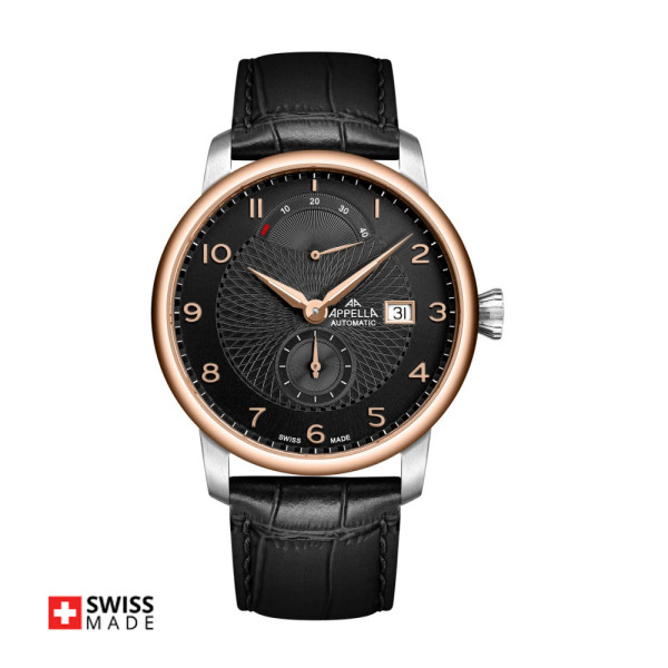 часовник Appella L70010.R226PA с черен циферблат classicwatches.bg