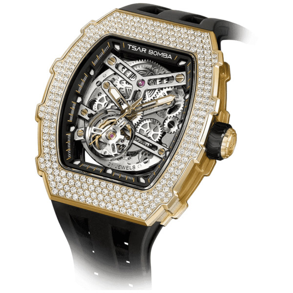 TSAR BOMBA T-Elemental Automatic Black TB8208D-13
